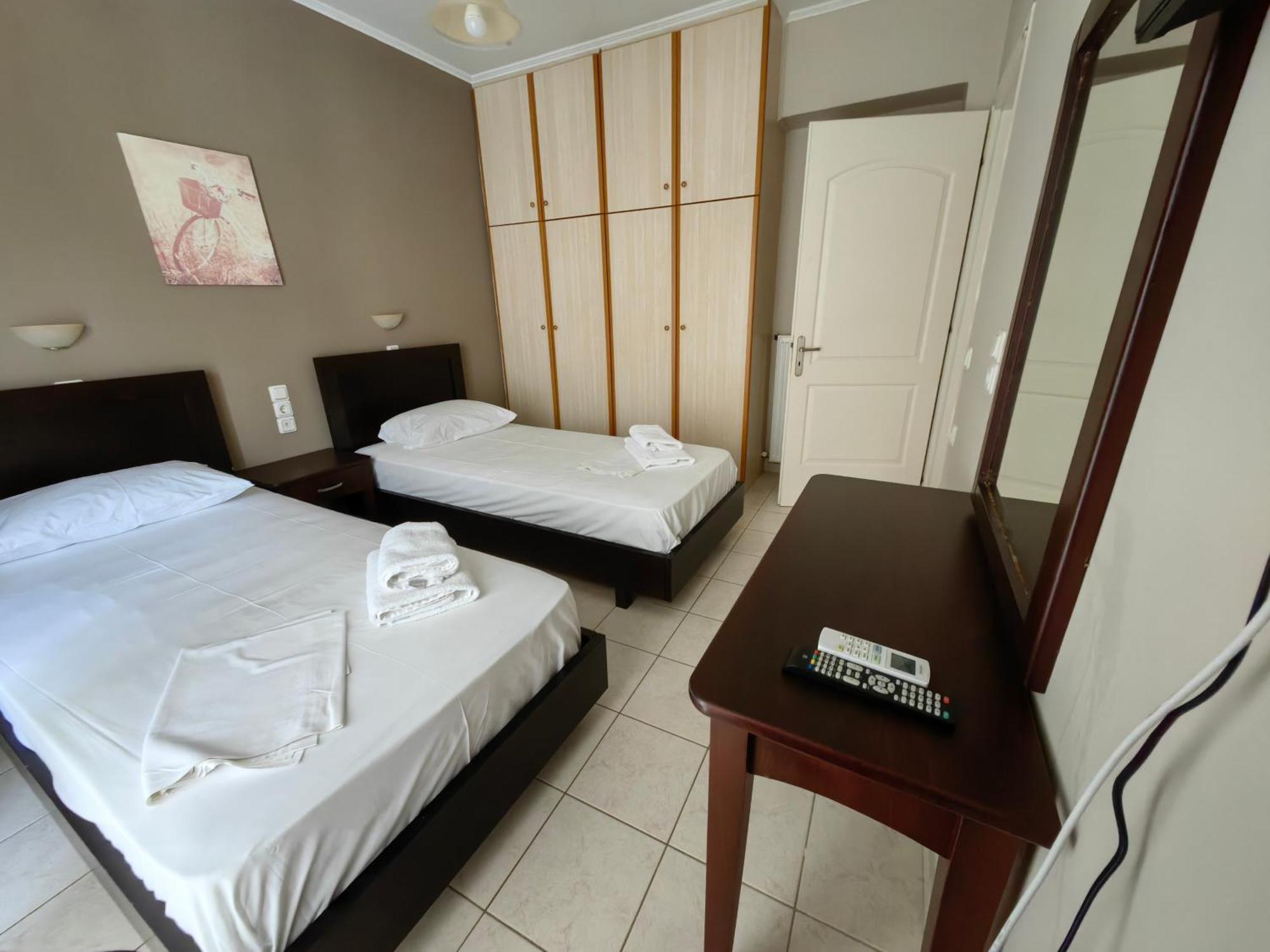 Aggelina Apartman Nidrí Szoba fotó